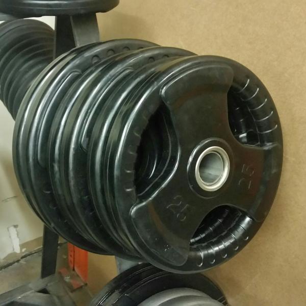 $750 Value: 350# Olympic Rubber Grip Plates *OPR*
