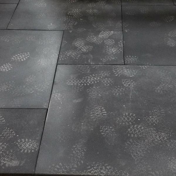 10x10FT Rubber Floor Made For Equipment *FLX 10B1*