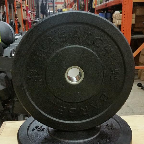 260# Wasatch Black Crumb Bumper Plate Set *BPW*