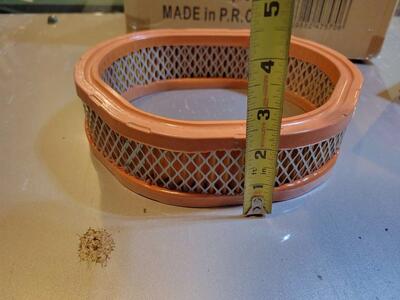 Dodge/Chrysler/Plymouth air filter