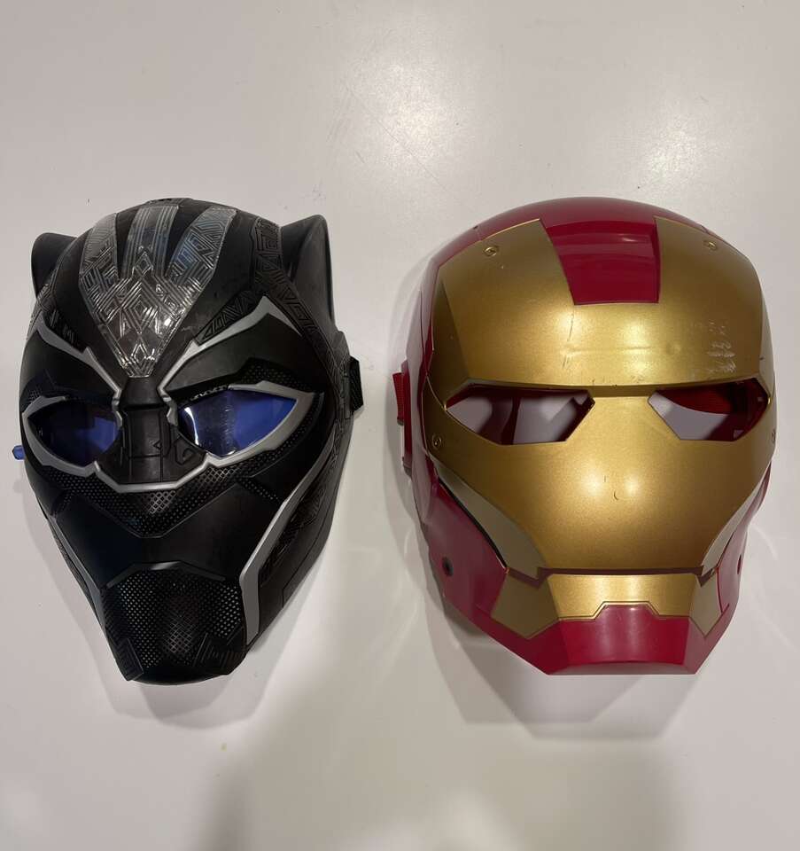 Marvel Mask Ironman Or Black Phanther