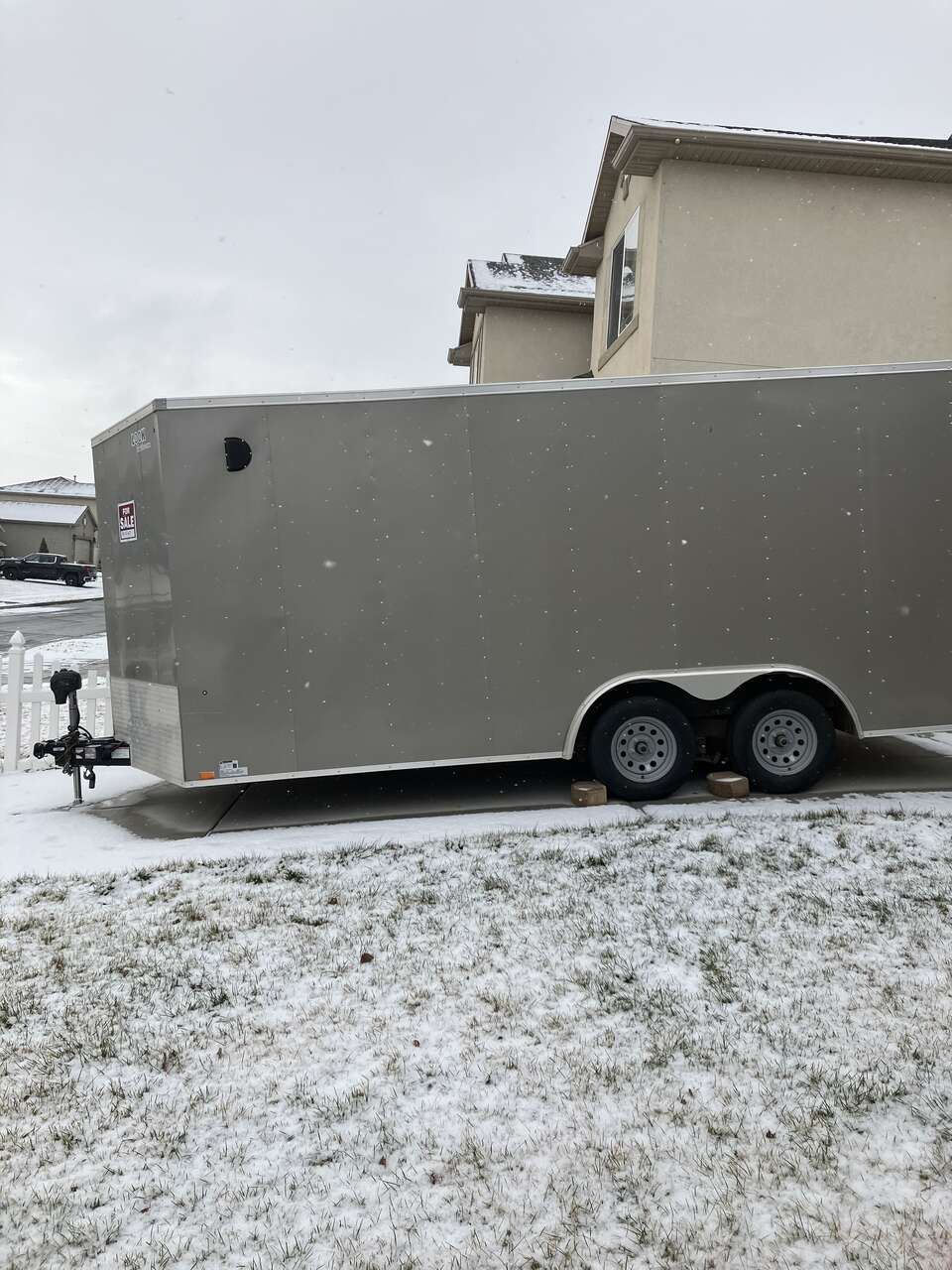 Enclosed Cargo Trailer 8.… Recreational Vehicles