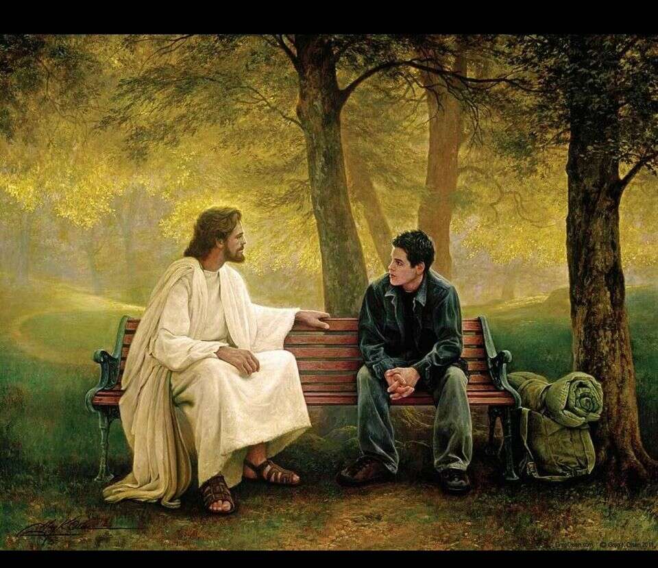 Greg Olsen signed and numbered LOST AND FOUND print 16 x 21 1/4 in Draper $100 each cash/Venmo