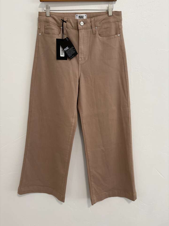 NWT Paige "Anessa" Wide-Leg Crop Jeans women's size 29 pants $50 cash/venmo in Draper