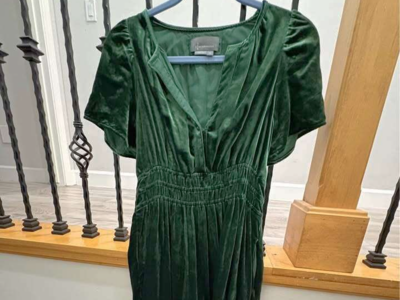 Anthropologie The Somerset Velvet Maxi Dress Women’s size Small Petite $100 cash/venmo in Draper