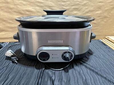 KitchenAid 7 quart slow cooker $65 cash/venmo in Draper