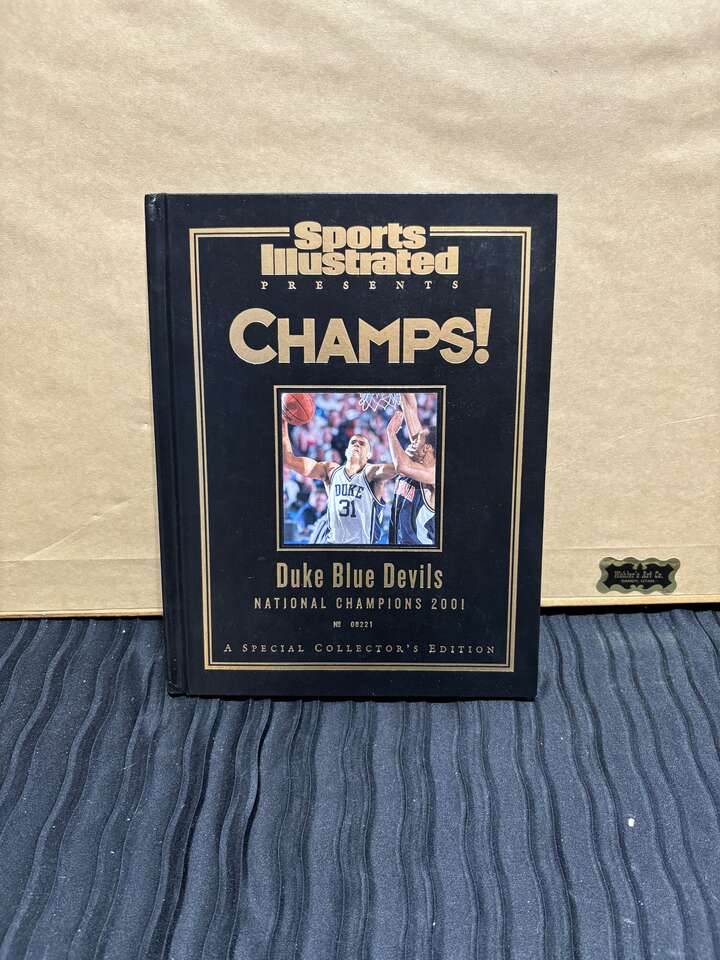 Sports Illustrated presents CHAMPS! Duke Blue Devils National Champonship 2001 collector's book $15 cash/venmo in Draper