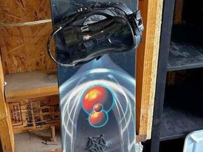 Burton Cruzer 154cm Snowboard w/ Ride LX Bindings $180 cash/venmo