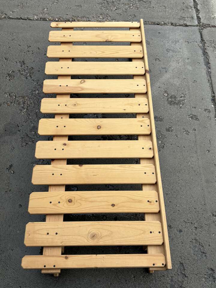 5ft Custom Made solid Wooden hanging ceiling Wine glass holder rack $50 cash/venmo in Draper