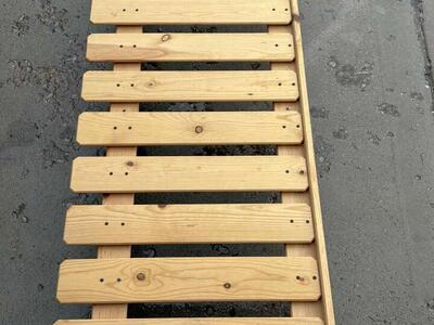 5ft Custom Made solid Wooden hanging ceiling Wine glass holder rack $50 cash/venmo in Draper