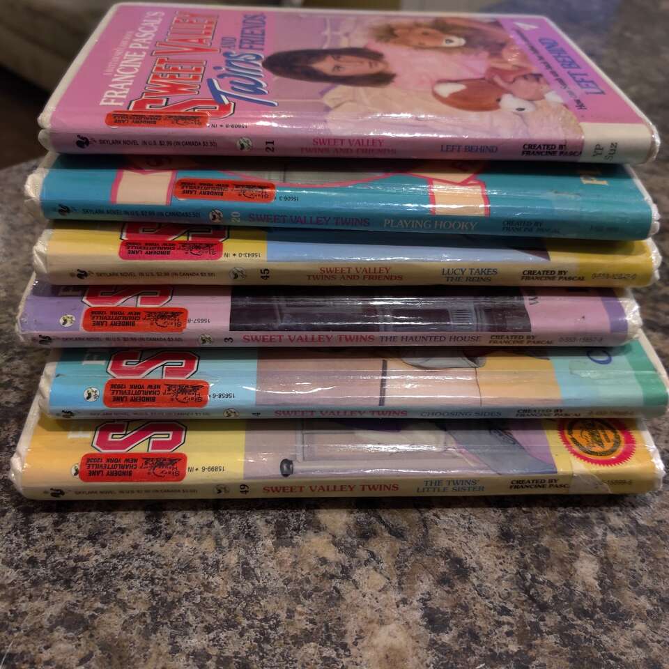 Sweet Valley Twins books