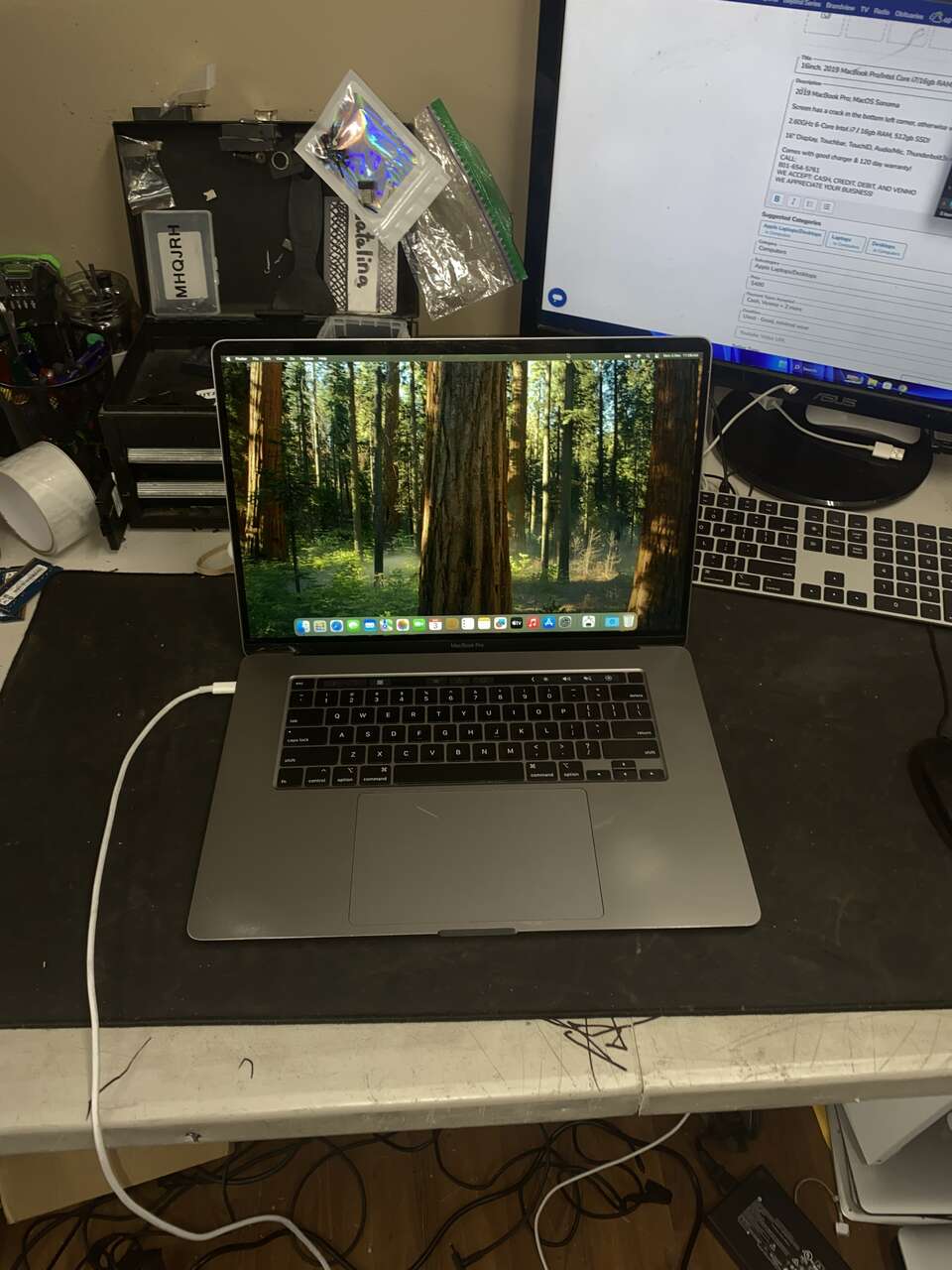 16inch. 2019 MacBook Pro/Intel Core i7/16gb RAM, 512gb SSD W/ 120 Day Warranty!