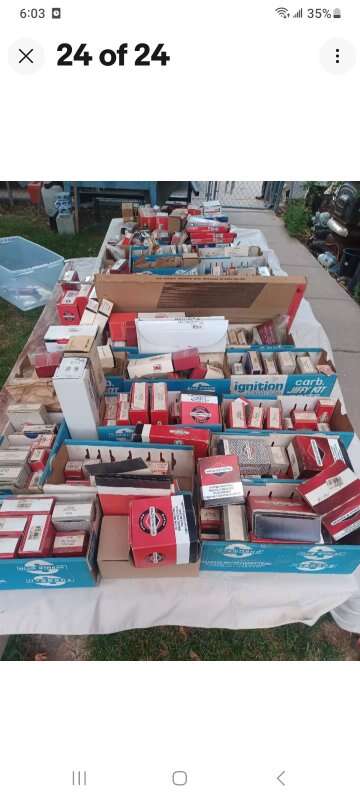 New Old stock 92lbs small engine repair parts