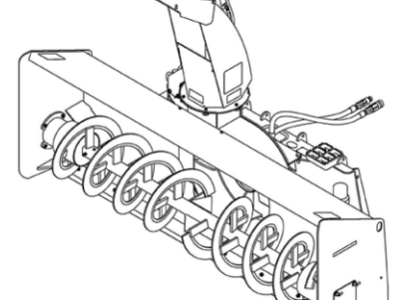 New Holland 96" High Flow Snow Blower