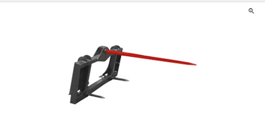 New Holland Euro Forged Single-Prong Bale Spear