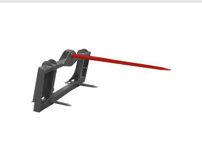 New Holland Euro Forged Single-Prong Bale Spear