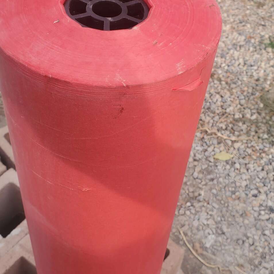 Red color kraft paper