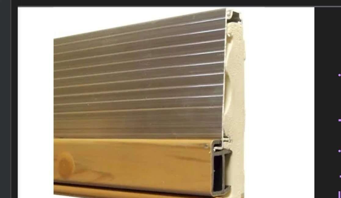 Exterior Inswing threshold