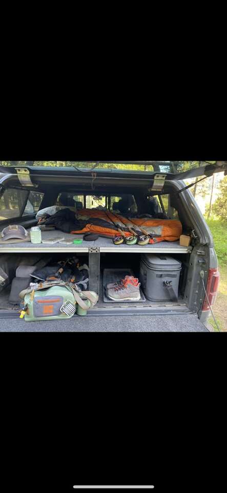 Camping Platform Ford F150 Custom 50/50 Split