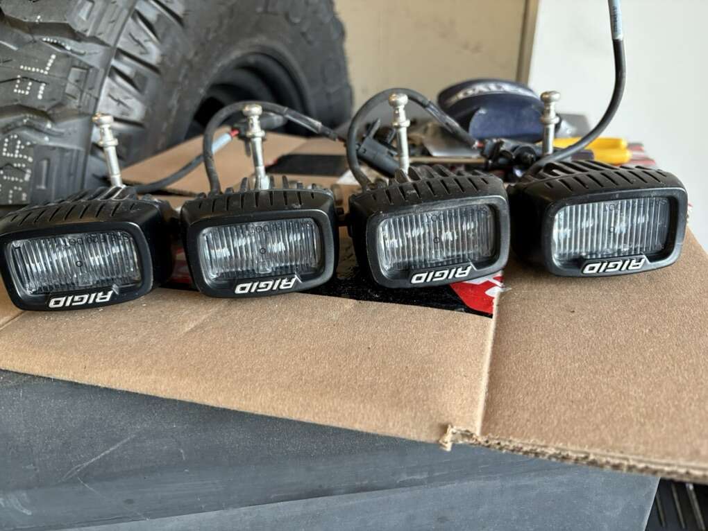 Ford Raptor Gen3 Rigid Factory Fog Lights Covers