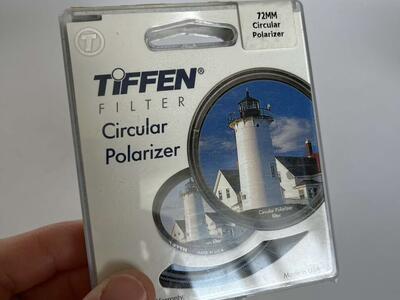 Tiffen 72 Circular Polarizer Filter