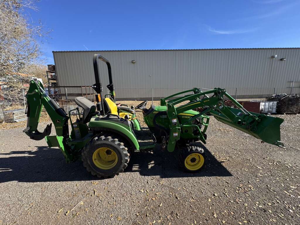 John Deere 2038R w/Backhoe
