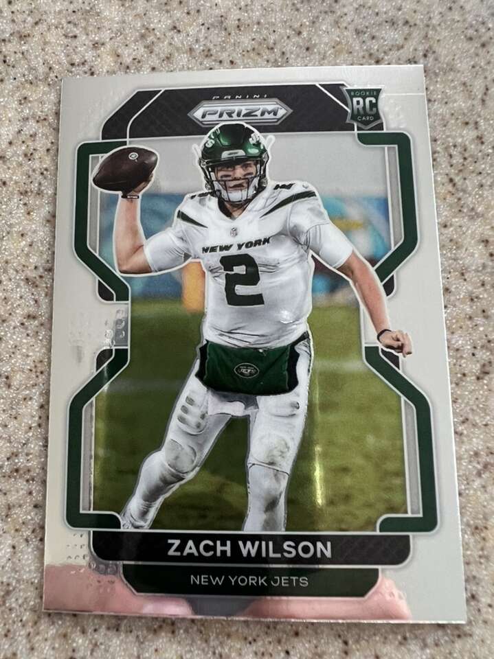 Zach Wilson 2021 Prizm Rookie Card