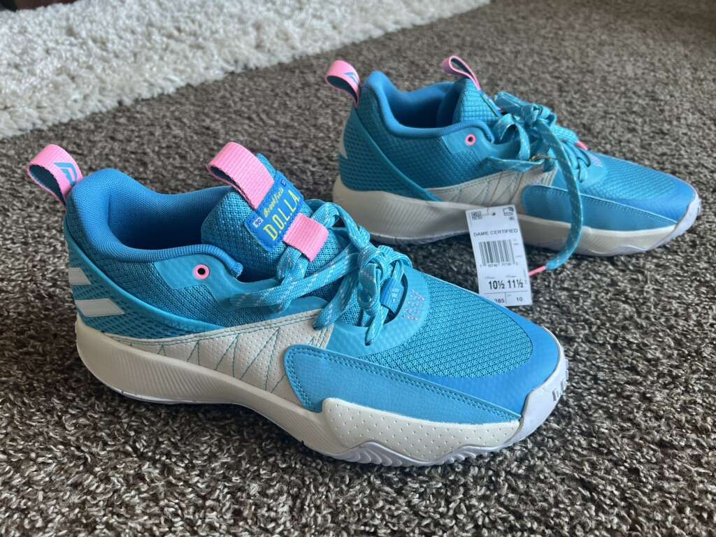 Adidas DAME Basketball Shoes Damian Lillard 10.5