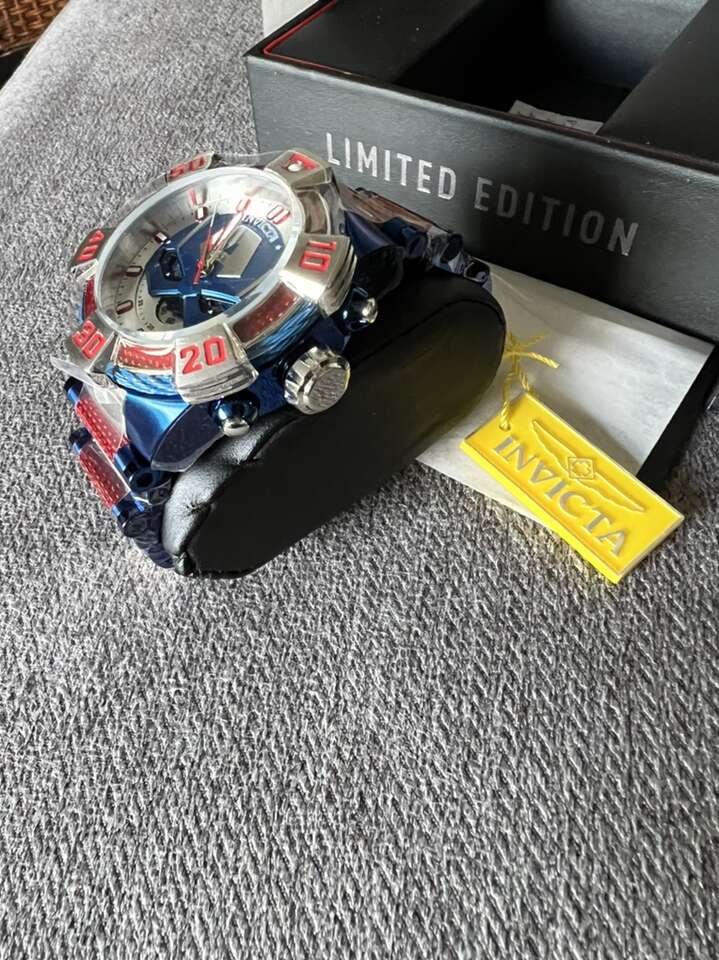 Invicta Captain America Limited Edition 52mm Watch