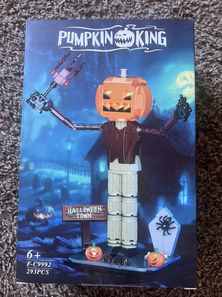 Pumkin King Building Block Set (NOT LEGO) 293 PCS