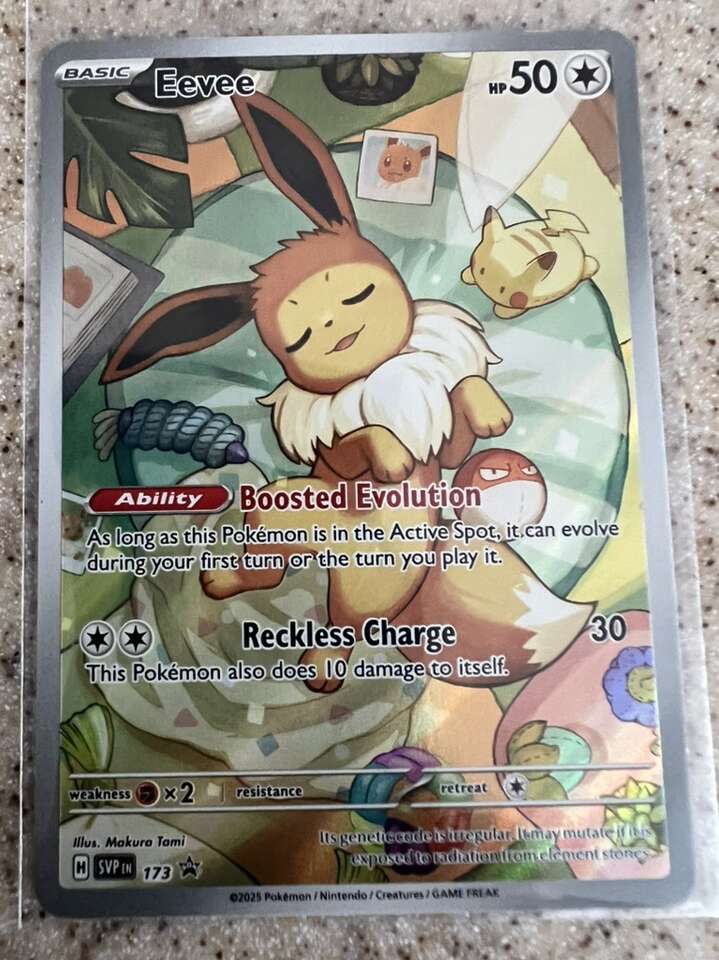 Eevee Prismatic Evolutions Promo