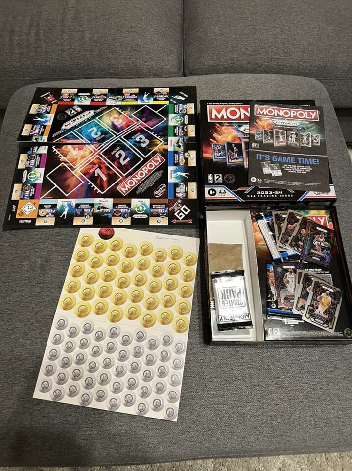 2023-24 Panini Prizm Monopoly Set (OPENED)