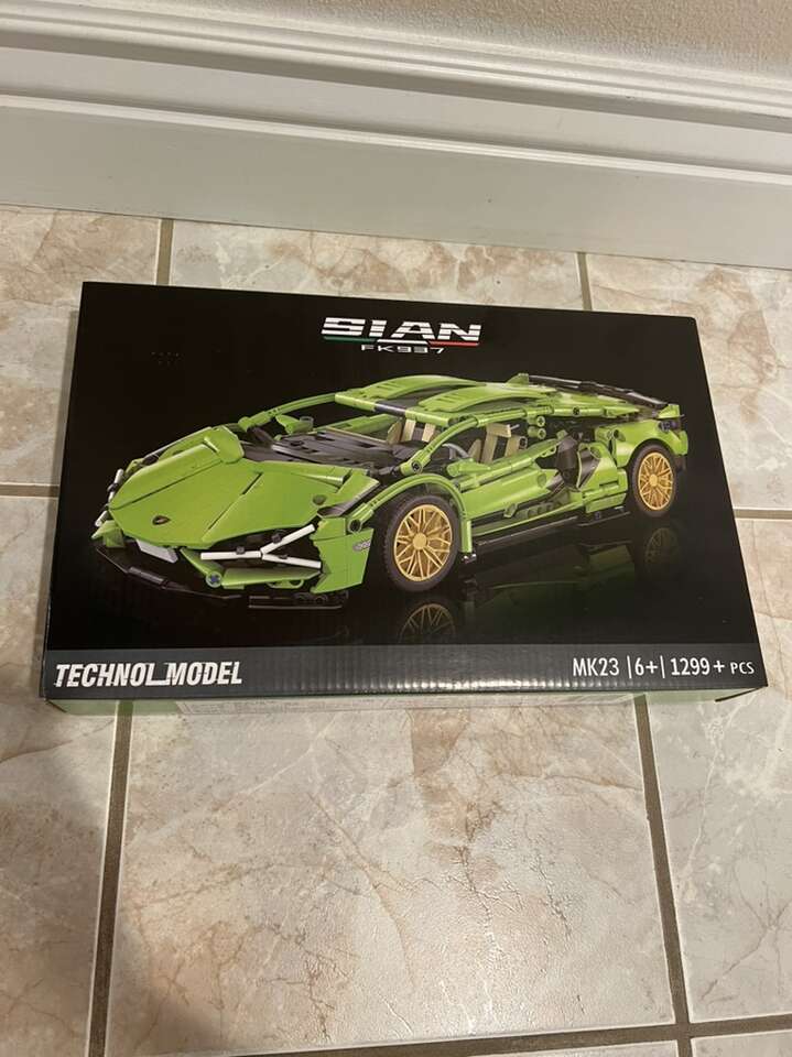 Lamborghini Building Block Set (NOT LEGO) New