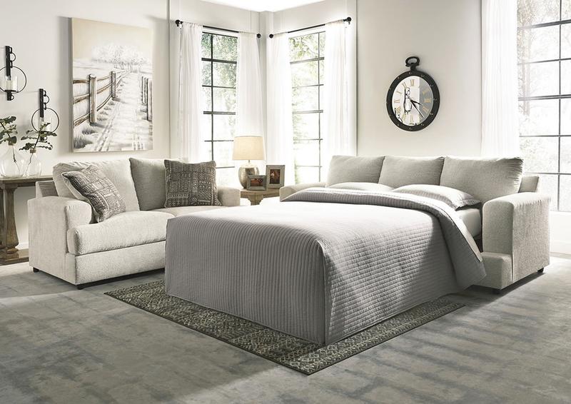 Soletren Queen Sofa Sleeper - Living Room Furniture - Action Home Furniture