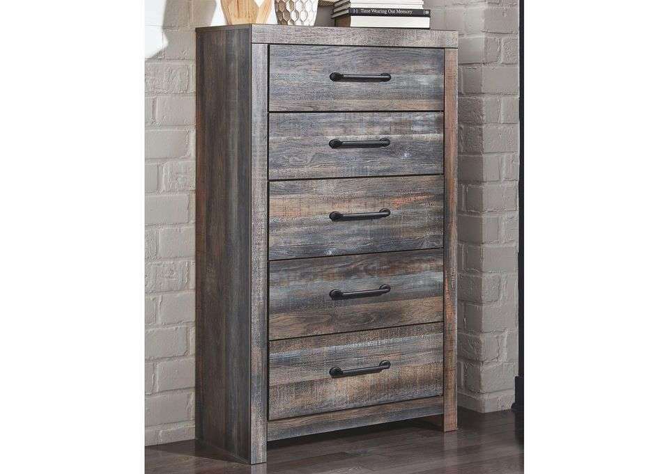 Drystan Chest of Drawers - Single Item - Bedroom Furniture - Action Home Furniture