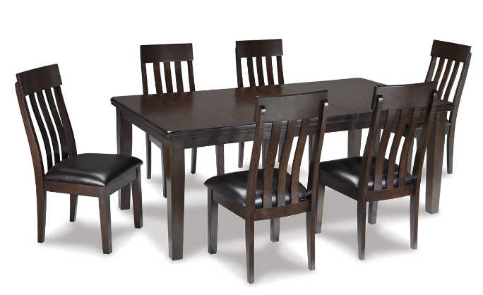 Haddigan 6pc. Dining Set - Kitchen Table & Chairs - Action Home Furniture