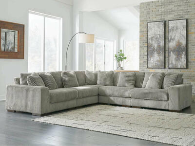 Lindyn 5pc Sectional Sofa - Living Room Furniture - Action Home Furniture