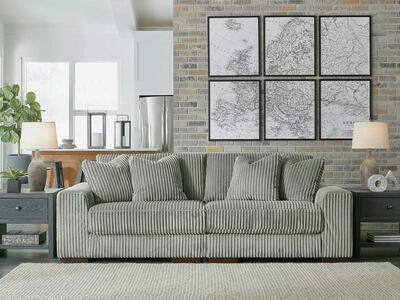 Lindyn 2pc. Sofa Sectional - Living Room Furniture - Action Home Furniture