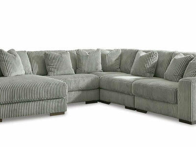 Lindyn 5 Piece Sectional Sofa with Chaise- Living Room Furniture - Action Home Furniture