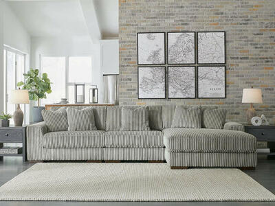 Lindyn 3pc Sectional Sofa with Chaise- Living Room Furniture - Action Home Furniture