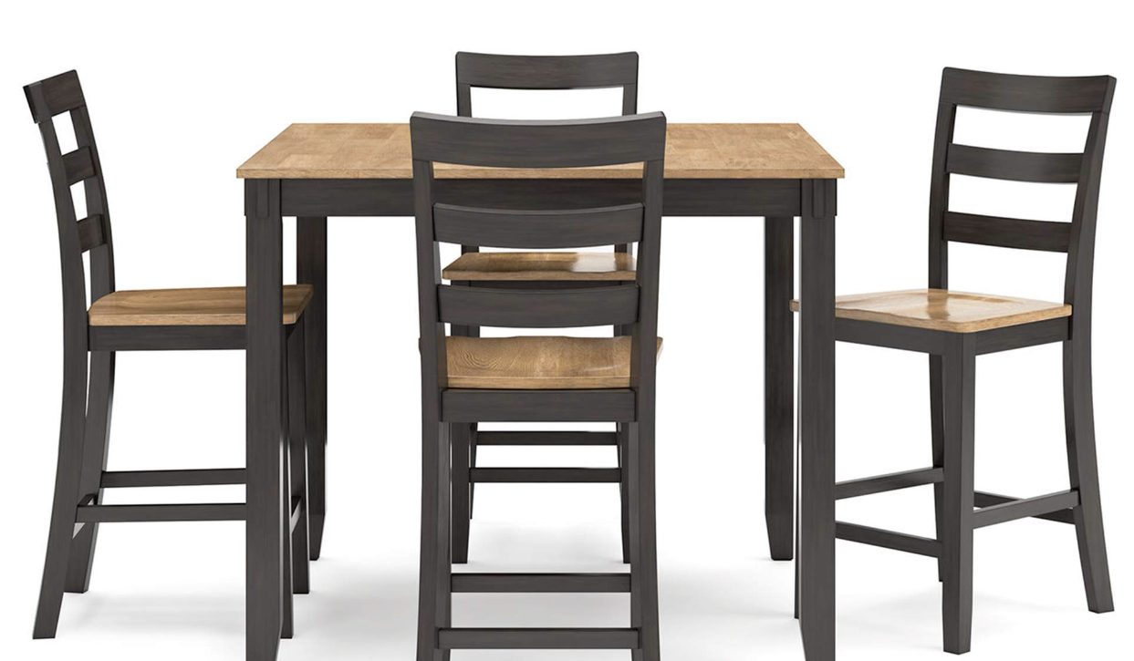 Gesthaven Counter Height 5pc. Dining Table Set - Action Home Furniture