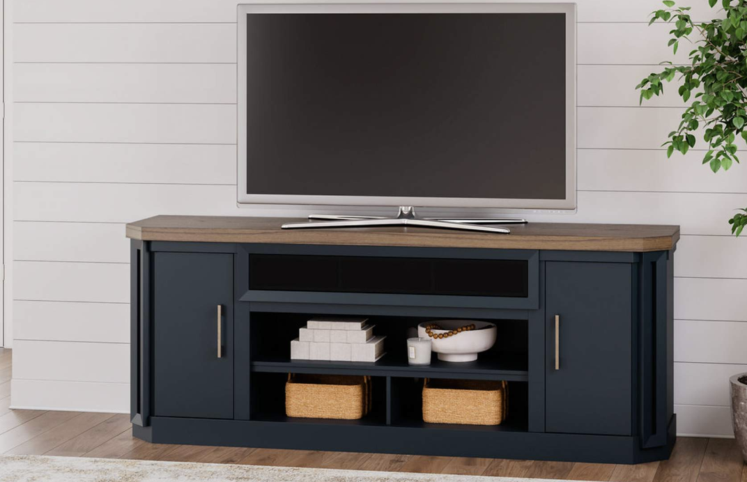 Landocken 83" TV Stand - Living Room Furniture Accent Piece - Action Home Furniture