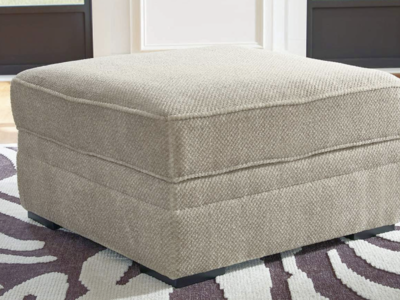Calnita Ottoman With Storage - Living Room Furniture Accent Piece - Action Home Furniture