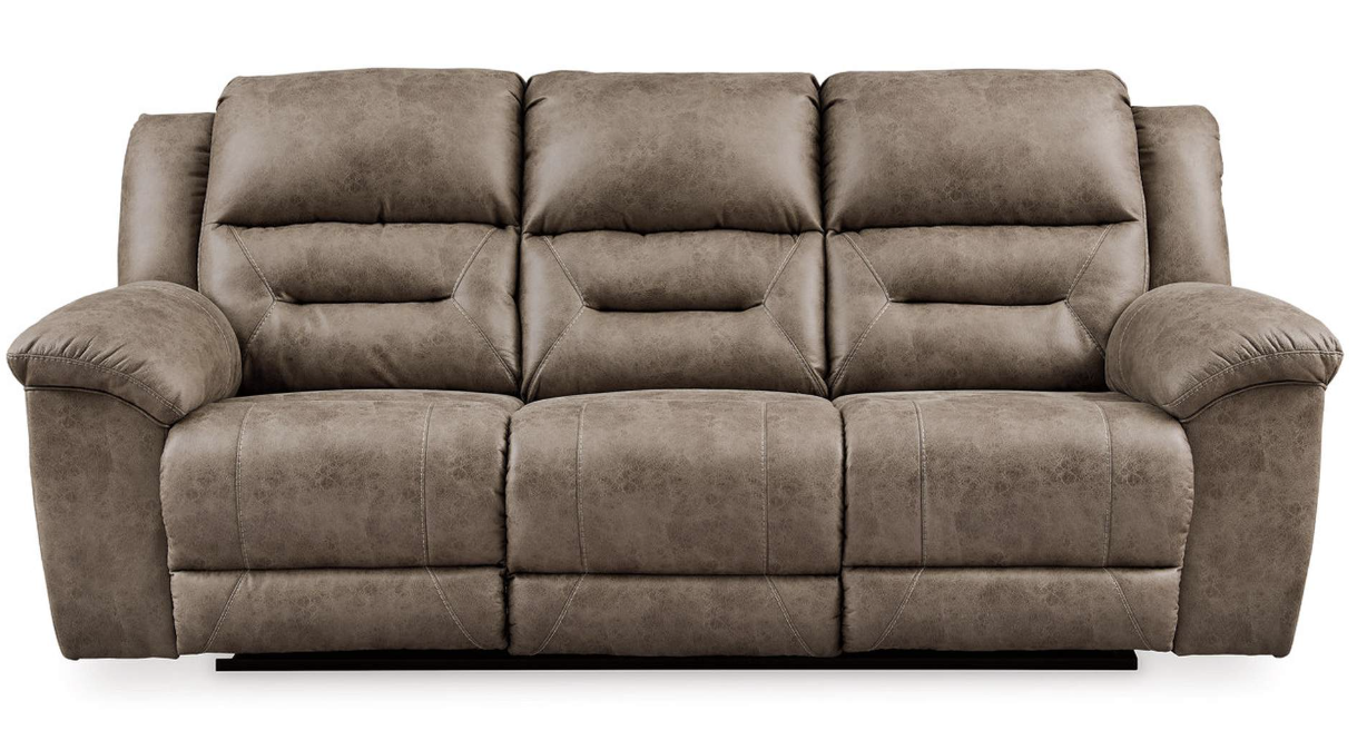 Stoneland Power Reclining Sofa - Living Room Furniture - Action Home Furniture