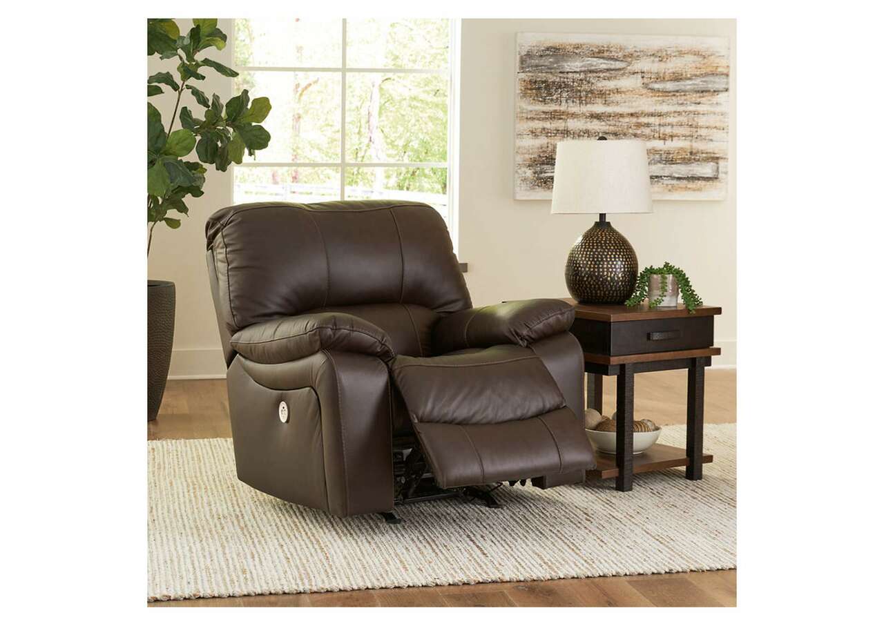 Leesworth Power Rocker Recliner Chair - Living Room Furniture - Action Home Furniture