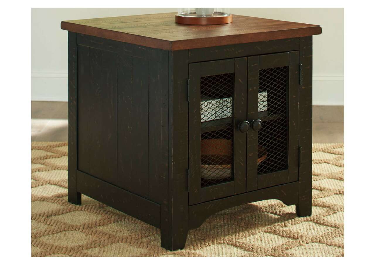 Valebeck End Table - Living Room Furniture Accent Piece - Action Home Furniture