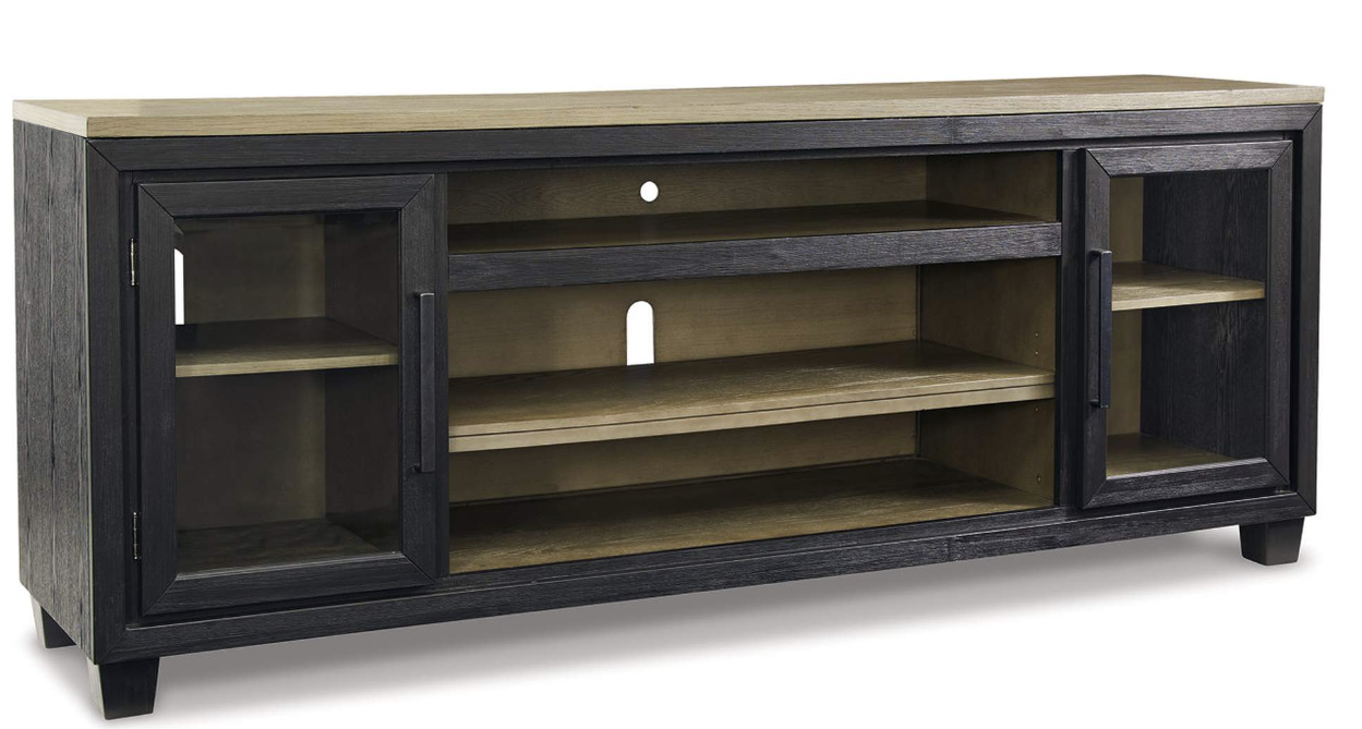 Foyland 83" TV Stand - Living Room Furniture Accent Piece - Action Home Furniture