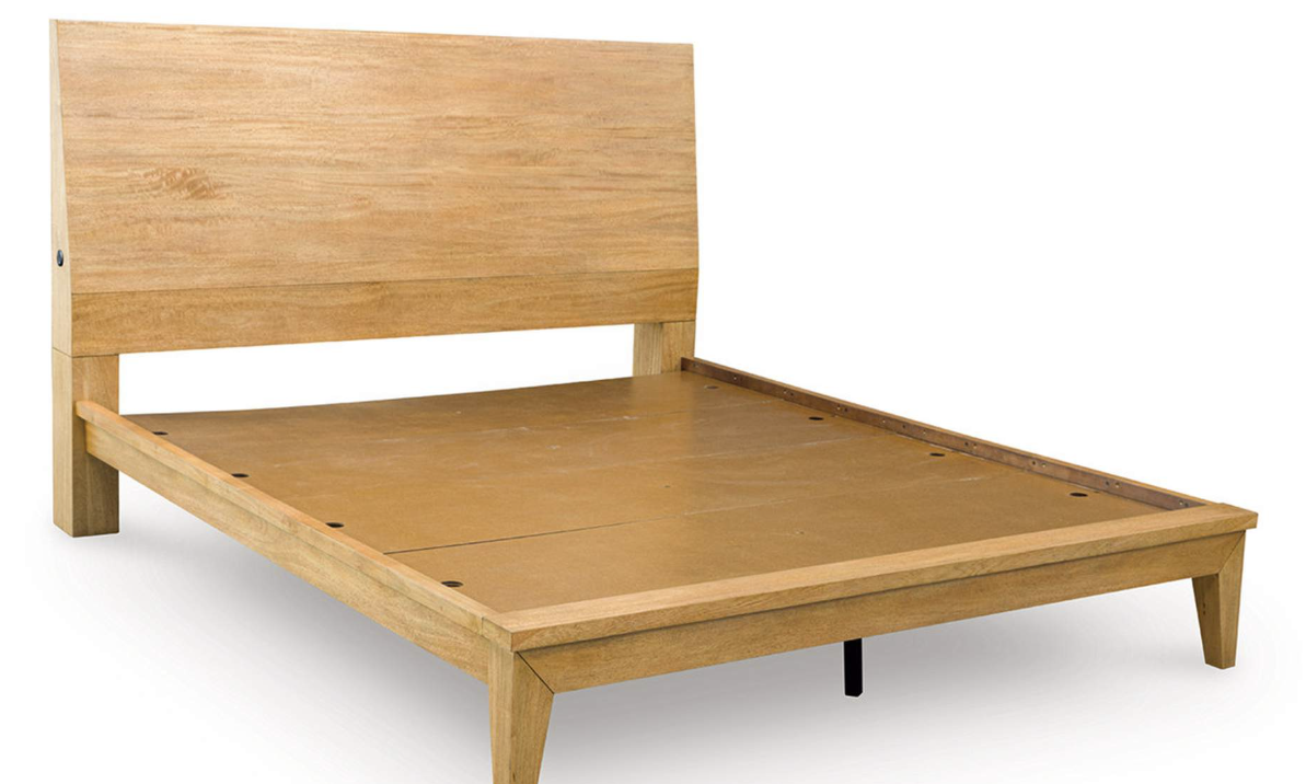 Sherbana Queen Panel Bed - Single Item - Bedroom Furniture - Action Home Furniture