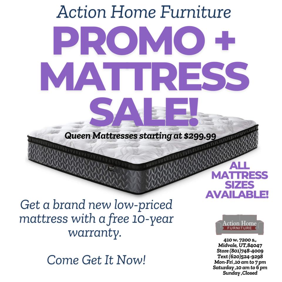 Promo + Mattress Sale