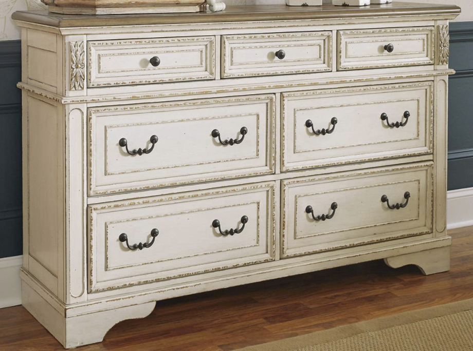 New Realyn Dresser - Single Item - Bedroom Furniture - Action Home Furniture